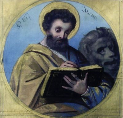 pictură - Tattarescu, Gheorghe; Sf. Evanghelist Marcu