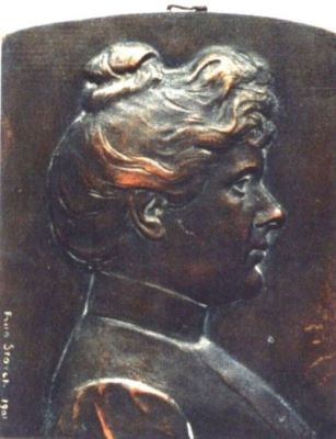 plachetă - Storck, Frederic; Rosa Storck