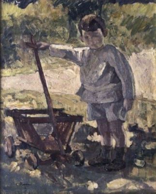 pictură - Ressu, Camil; Ionel (fiul artistului)