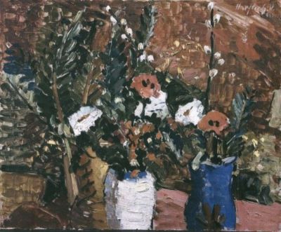 pictură - Hoeflich, Valentin; Vase cu flori