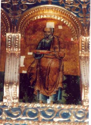 icoană - Preda și Marin; Apostolul Simon