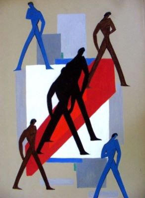 pictură - Mattis-Teutsch, Hans; Proiect de frescă