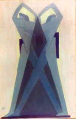 pictură - Mattis-Teutsch, Hans; Compoziție
