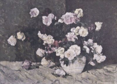 pictură - Luchian, Ștefan; Trandafiri