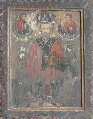 icoană - Petru din Topârcea; Sf. Nicolae