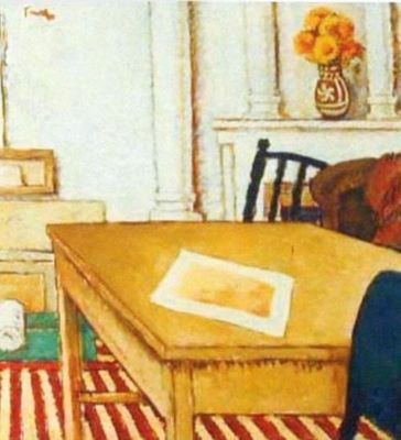 pictură - Tonitza, Nicolae; Interior