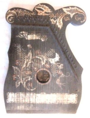 instrument muzical cu coarde; chitara-țiteră
