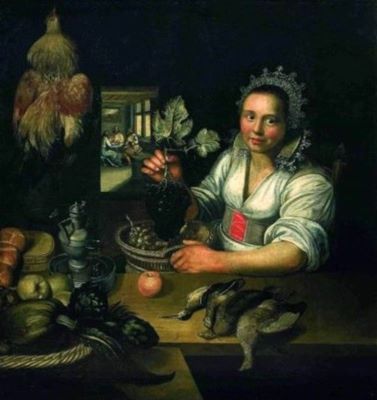 pictură - Snyders, Frans; Pelerinii din Emaus