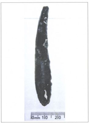 lamă; Pointe de la Gravette