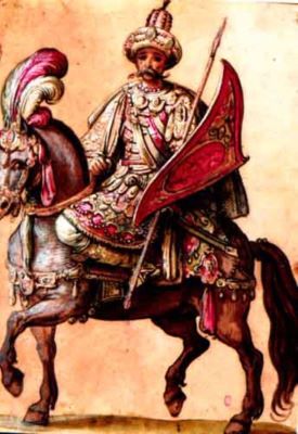 desen - Bianco, Baccio del; Cavaler turc