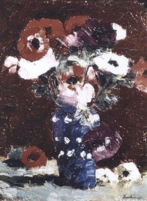 pictură - Luchian, Ștefan; Anemone