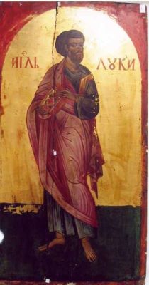 icoană; Apostolul Luca