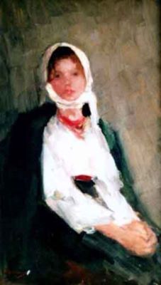 pictură - Grigorescu, Nicolae; Țărancă