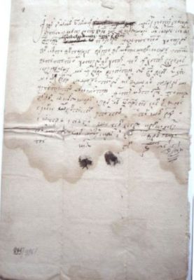 Nestor din Nucșoara; Zapis de vânzare al lui Nestor din Nucșoara către Ion din Corbușori