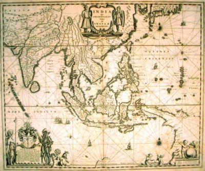 hartă - Blaeu, Guiljeimus; India