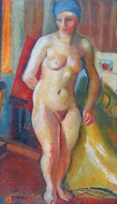 pictură - Iser, Iosif; Nud