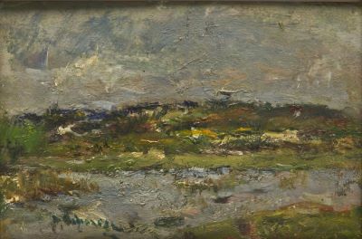 pictură de șevalet - Grigorescu, Lucian; Peisaj