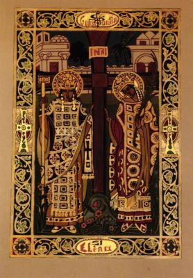 grafică - Beller, Lucia; Sfinții Constantin și Elena
