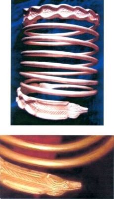 Brățară plurispiralică cu opt spirale