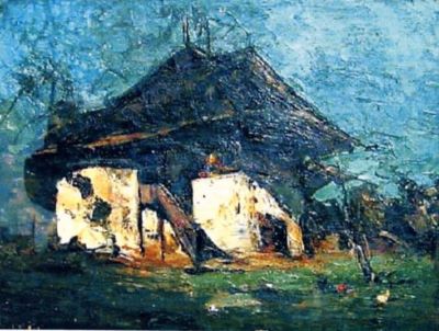 pictură - Petrașcu, Gheorghe; Casa de la Nicorești