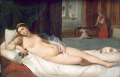 pictură - Tattarescu, Gheorghe; Venus (copie după Tizian)