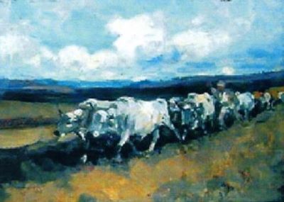 pictură - Grigorescu, Nicolae; La arat