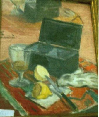 pictură - Pallady, Theodor; Cutia neagră