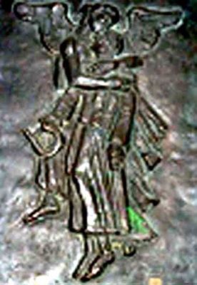 sculptură - Anghel, Gheorghe; Moartea poetului