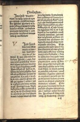 incunabul - Berberius, Johannes; Viatorium utriusque iuris
