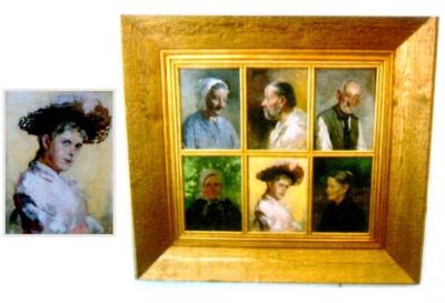pictură - Veress, Zoltán; Fată nobilă