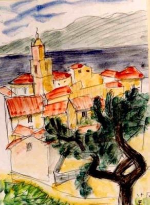 pictură - Pallady, Theodor; Saint-Tropez