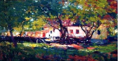 pictură - Grigorescu, Nicolae; Casa din pădure