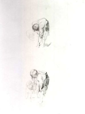 grafică - Grigorescu, Nicolae; Schițe de atitudini