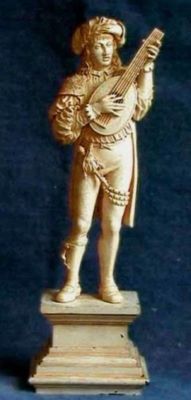 sculptură; Trubadur