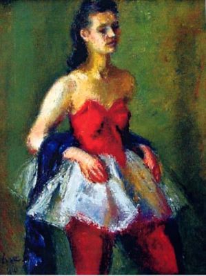 pictură - Iser, Iosif; Balerina