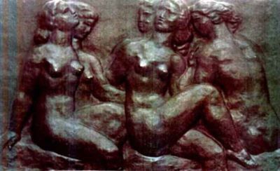 basorelief - Medrea, Cornel; Nuduri