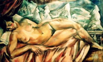 pictură - Popea, Elena; Nud