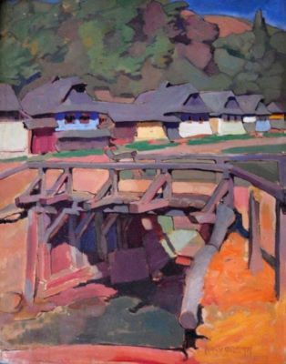 pictură de șevalet - Nagy, Oszkár; Peisaj