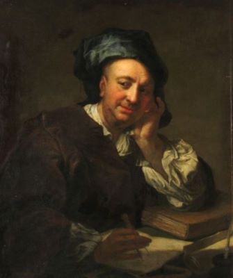 pictură - Meytens cel Tânăr, Martin; Pictorul Gottfried Auerbach