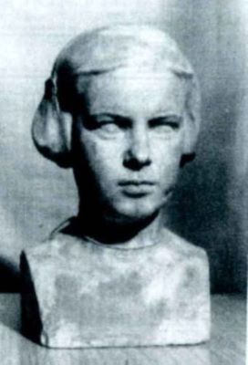 sculptură - Storck, Frederick; Portret de fetiță