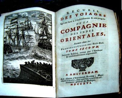 carte - Estienne Roger (ed. com., librar); Recueil Des Voiages De la Compagnie Des Indes Orientales