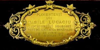 instrument de scris; Condei al părintelui Vasile Lucaciu