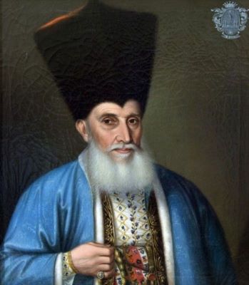 pictură de șevalet - Djurkovici, Pavel; Portretul lui Caragea Vodă