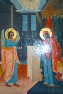 icoană - zugrav Veniamin ot Solca; Buna Vestire