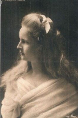 carte poștală ilustrată - A. Brand; Principesa Elisabeta a României