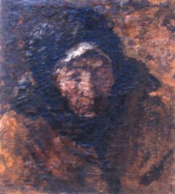 pictură - Băncilă, Octav; Cap de bătrână
