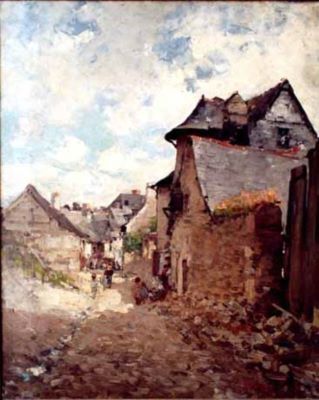 pictură - Grigorescu, Nicolae; La Vitré