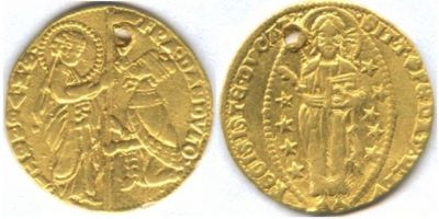 ducat (imitație) - Senatul Roman; ducat al Senatului Roman - imitație