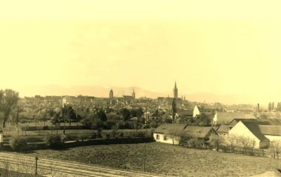 fotografie - Fischer, Emil; Vedere panoramică a Sibiului