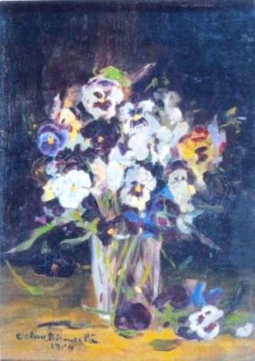 pictură - Băncilă, Octav; Pansele